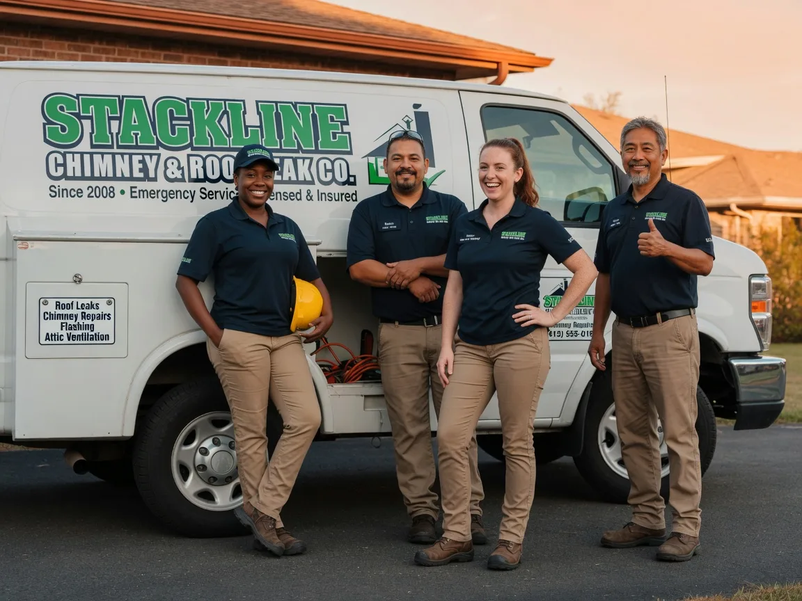 Chimney flashing repair company in Gorum, LA